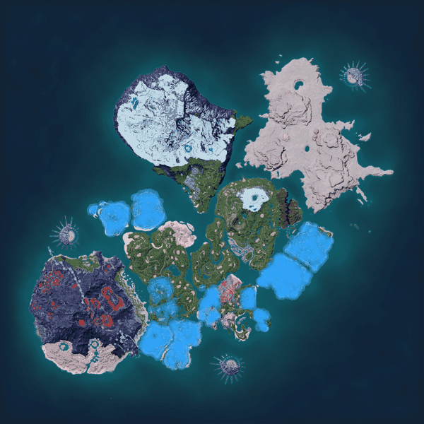 Lamball night spawn locations